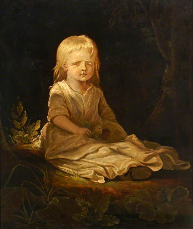 Portrait Of An Albino Girl Art Uk