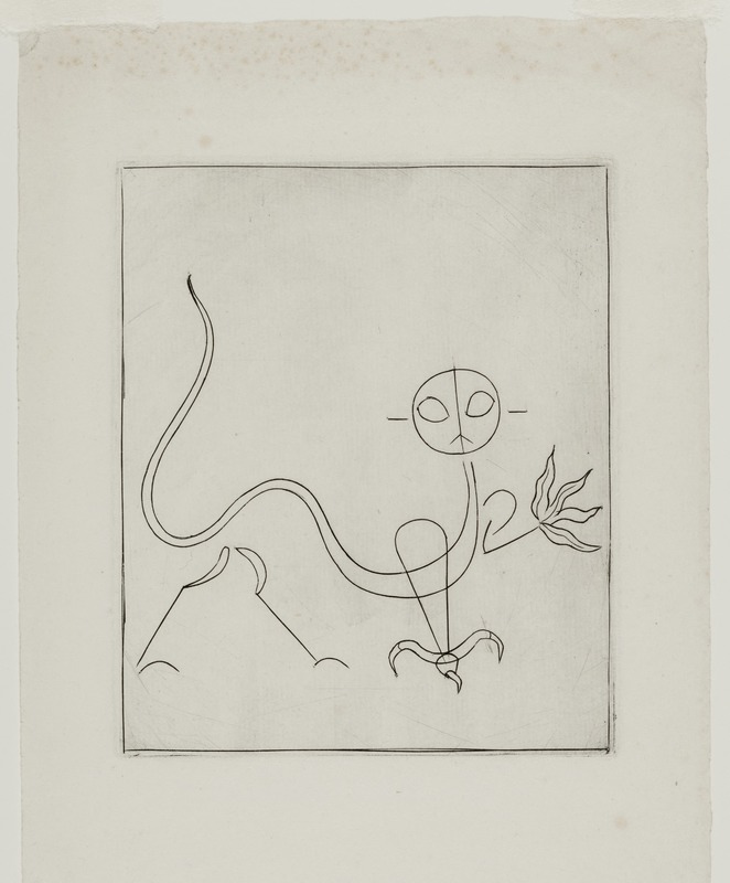 Le chat (The Cat), from André Breton, L’Air de l’eau