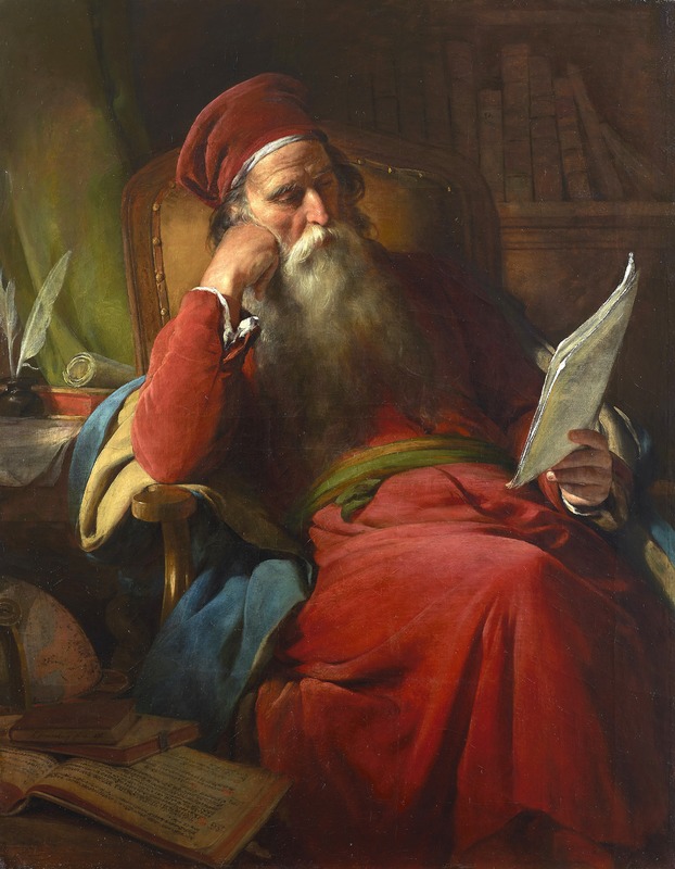 Scholar in His Study