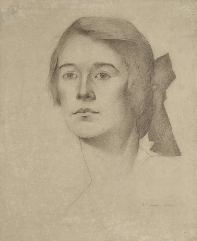 Study of the Head of a Girl, 1908