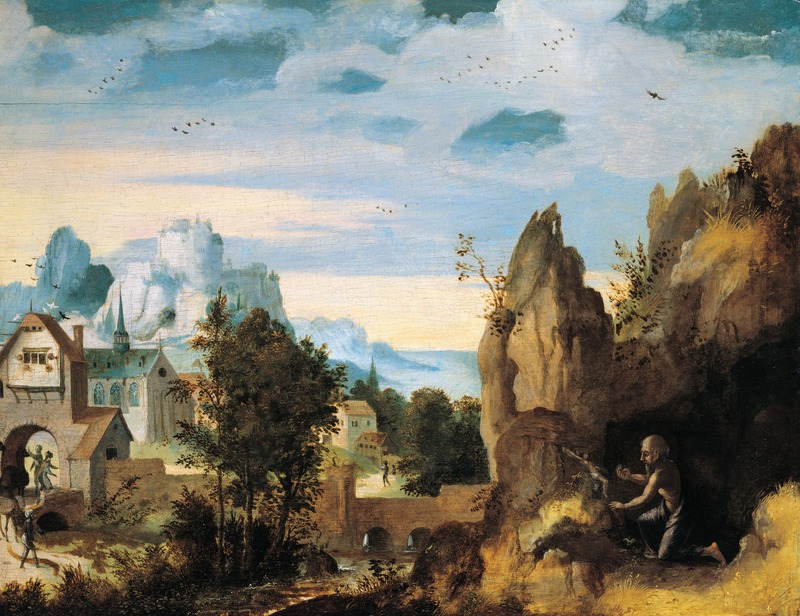 Landscape with the Penitent Saint Jerome