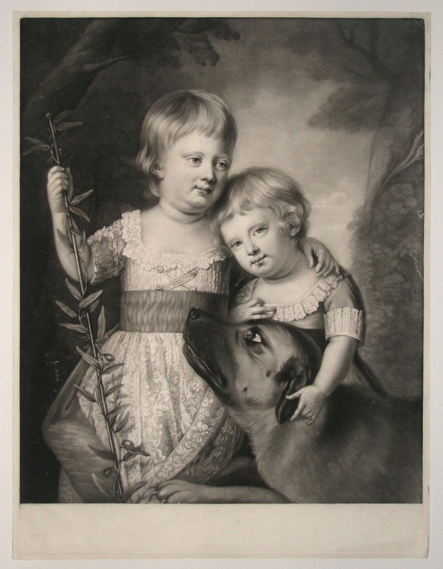 His Royal Highness George Prince of Wales (1762–1830), and Prince Frederick (1763–1827)