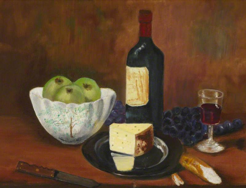 Still Life with Bottle of Wine