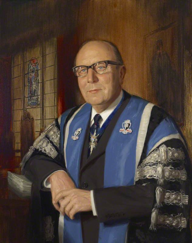 Professor Sir Stanley Clayton (1911–1986), President of the Royal College of Obstetricians and Gynaecologists (1972–1975)