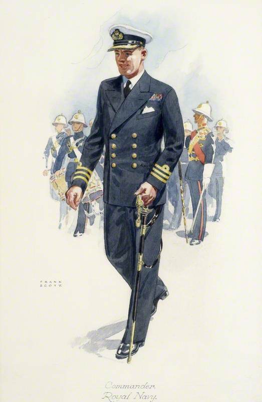 The Uniforms of the Services, Commander, Royal Navy