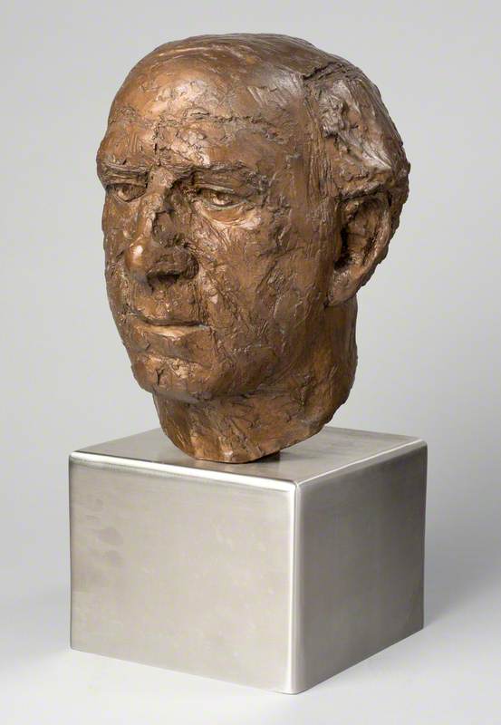 Sculptured Head of Baron Zuckerman of Burnham Thorpe (1904–1993)