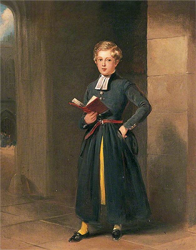 Portrait of Christ's Hospital Boy