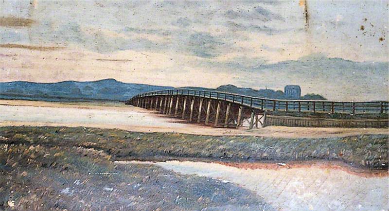 Shoreham Bridge and Mud Flats