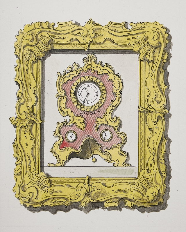 Rococo Clock