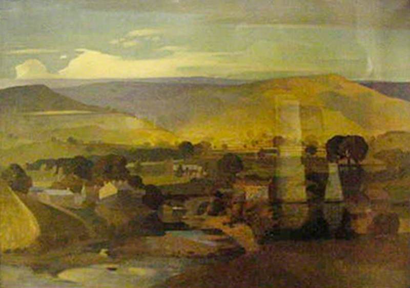 Landscape, View in Wharfedale