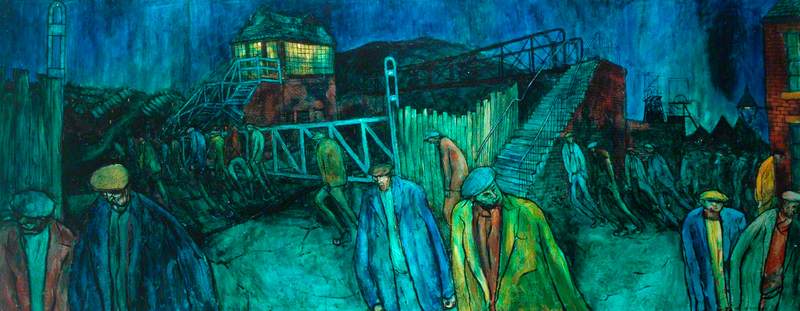 The Crossing (Colliery at Night)