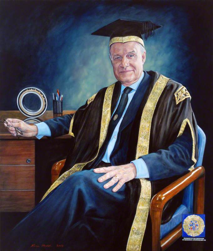 Professor Chris Taylor (b.1943), Vice-Chancellor of the University of Bradford (2001–2007)