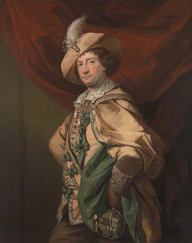 Henry Woodward as Petruchio in ‘Catherine and Petruchio’, a version by Garrick of ‘The Taming of the Shrew’