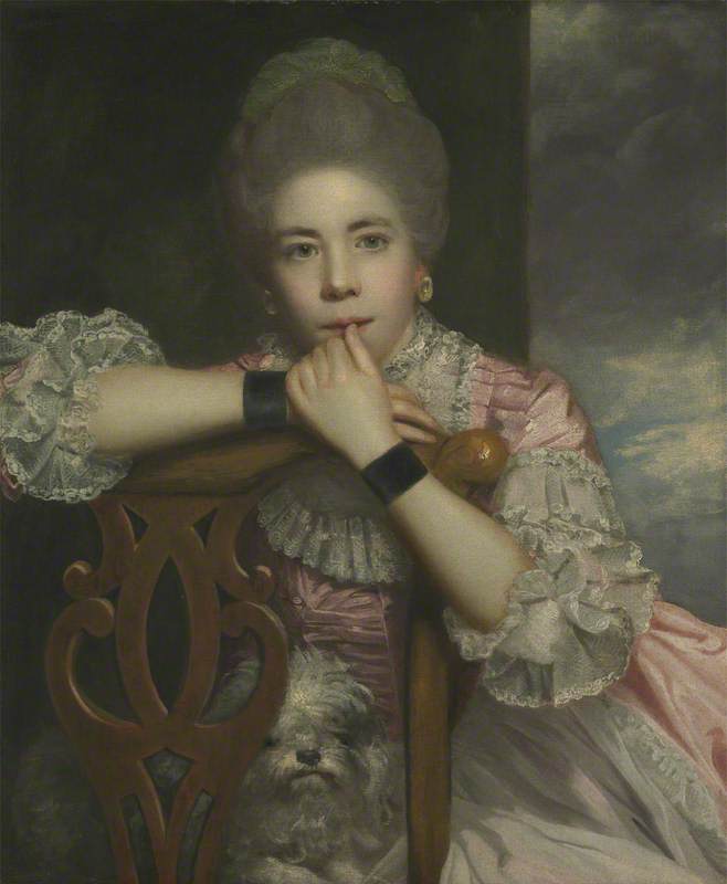 Frances Abington (née Barton) as Miss Prue in William Congreve's 'Love for Love'