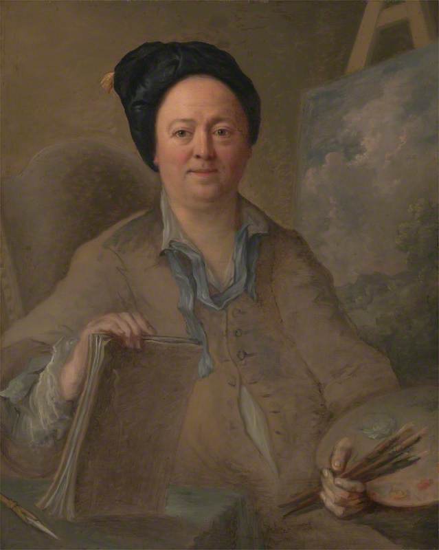 Portrait of a Landscape Painter, Possibly George Lambert