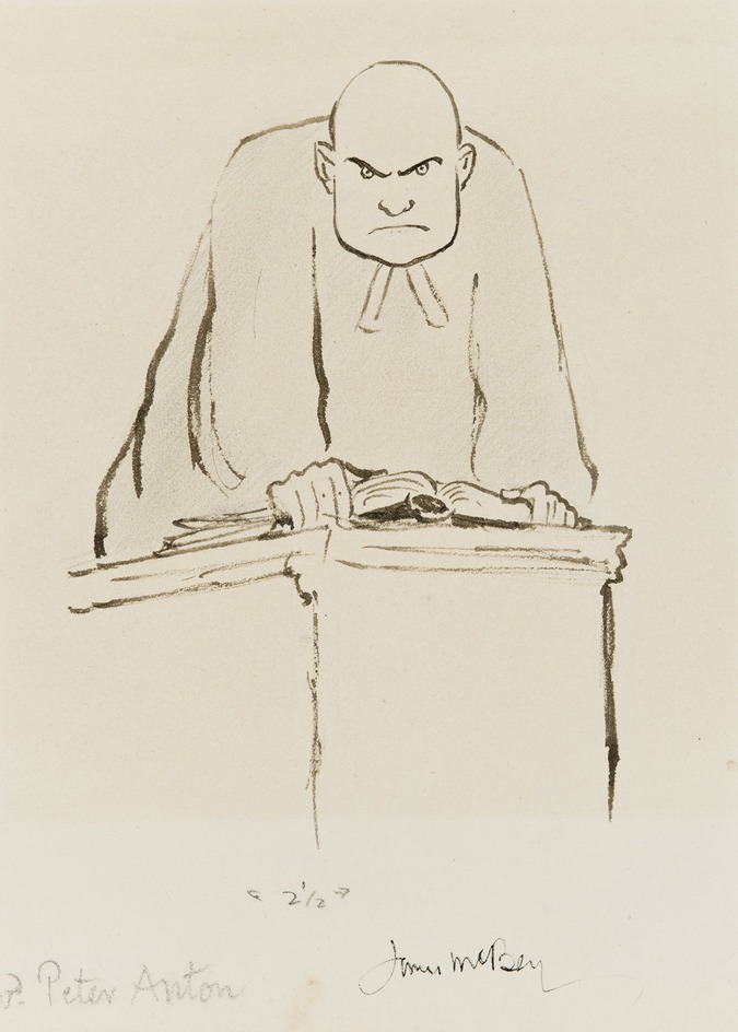 The Reverend Peter Anton - Illustration for H.H. Kynett's 