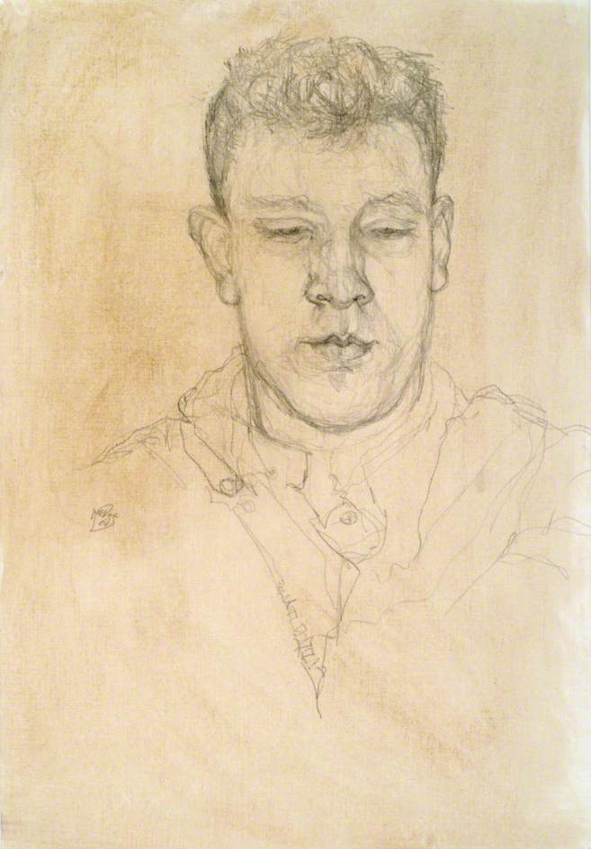 Study for 'Portrait of Paul Anderson'