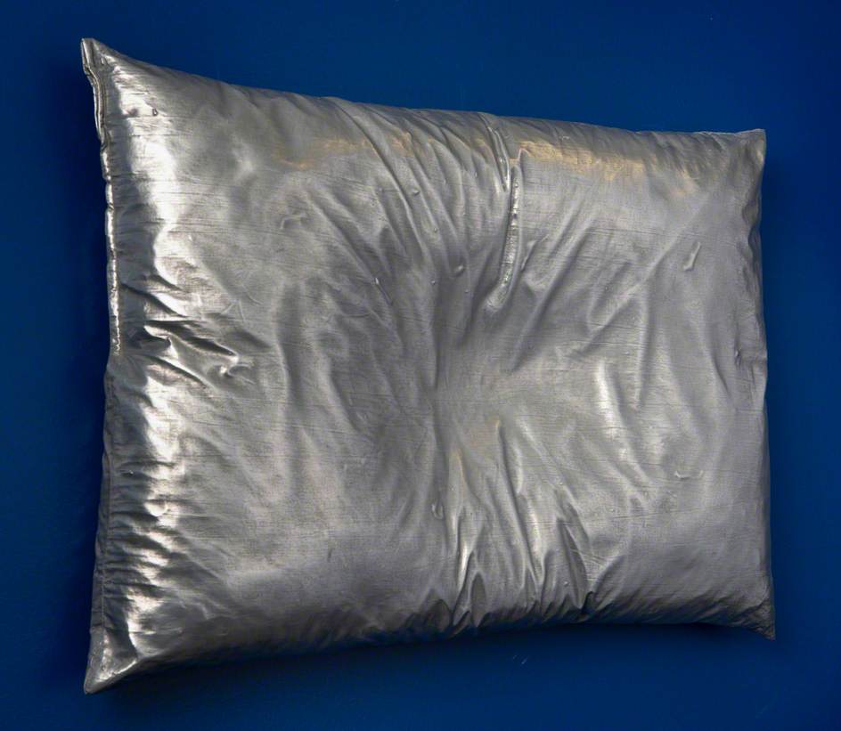 Silver Moon Pillow