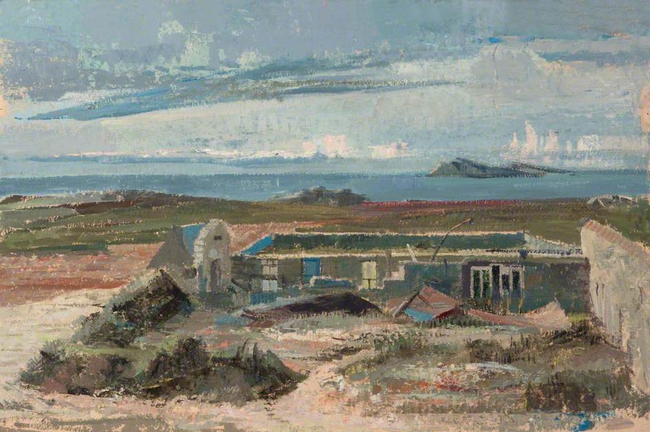 Landscape with Buildings