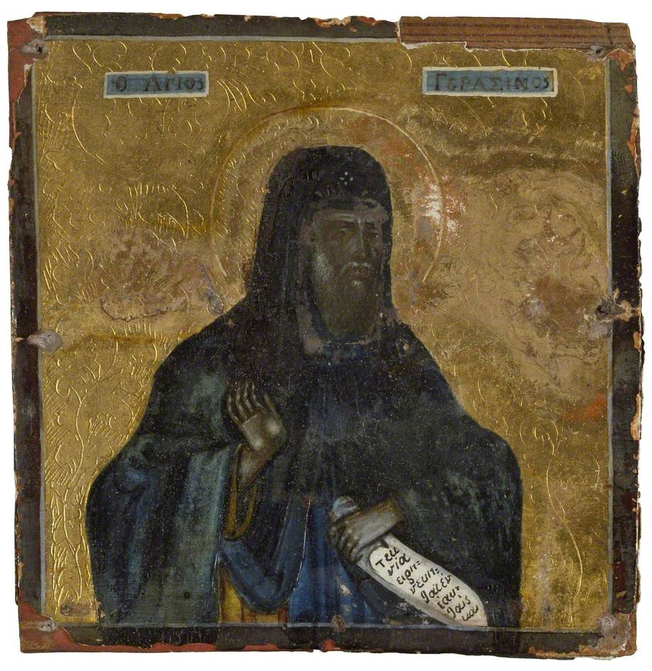 Icon of St Gerasimos