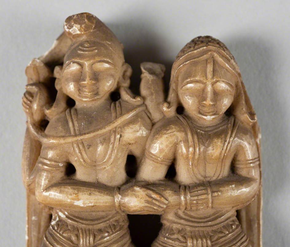 Shiva, Parvati and Ganesh