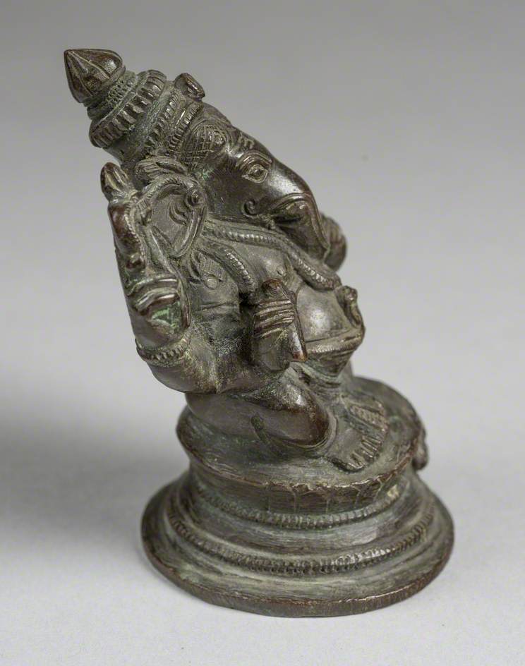 Seated Four-Armed Ganesh