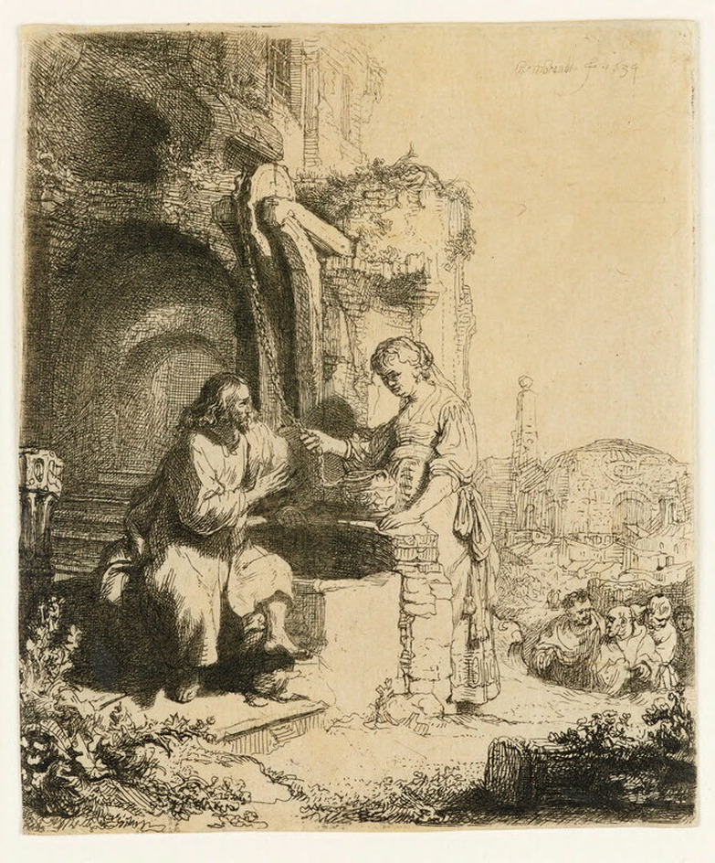 Christ and the Woman of Samaria among Ruins (John 4:5-20)
