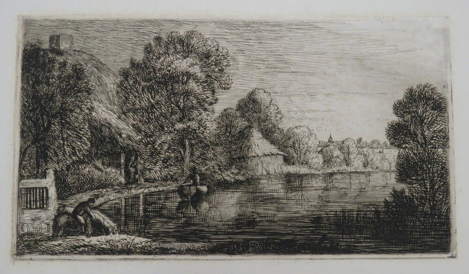 Firhulm Mills on the Avon near Salisbury