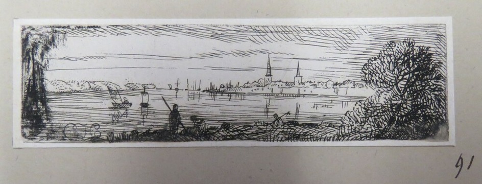 Small Southampton from Elmfield Lodge