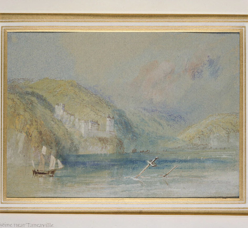 The Seine near Tancarville