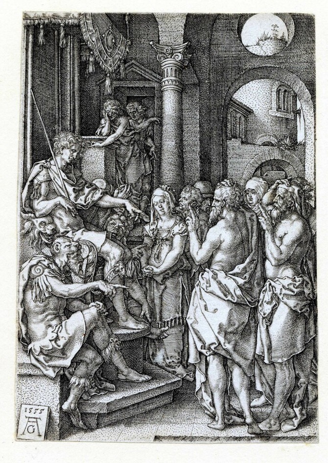 Susanna accused of adultery