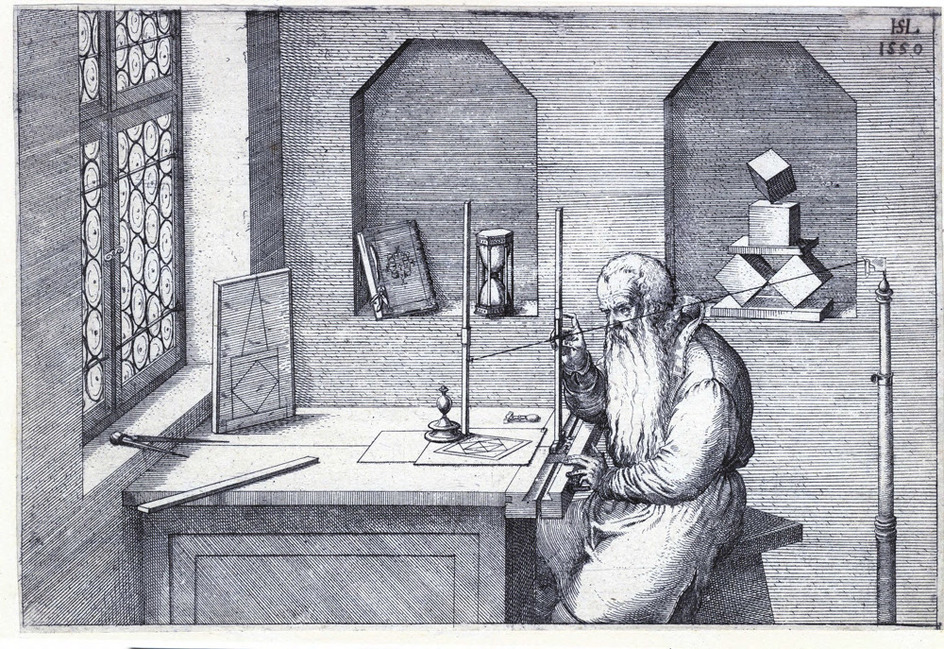 Portrait of Wenzel Jamnitzer