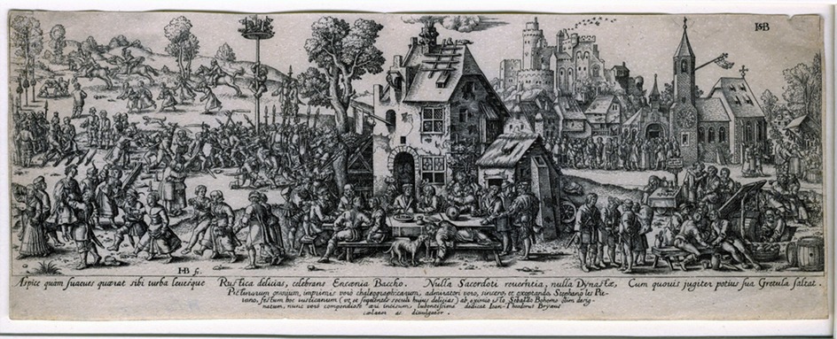 Country fair, reduced copy