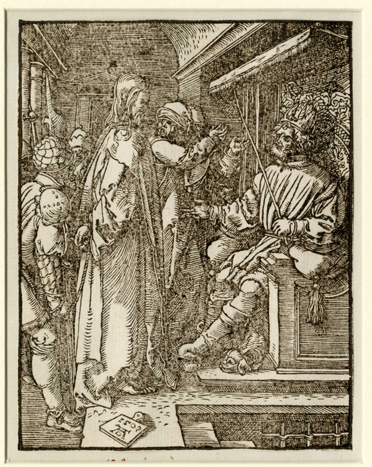 Christ before Herod, copy
