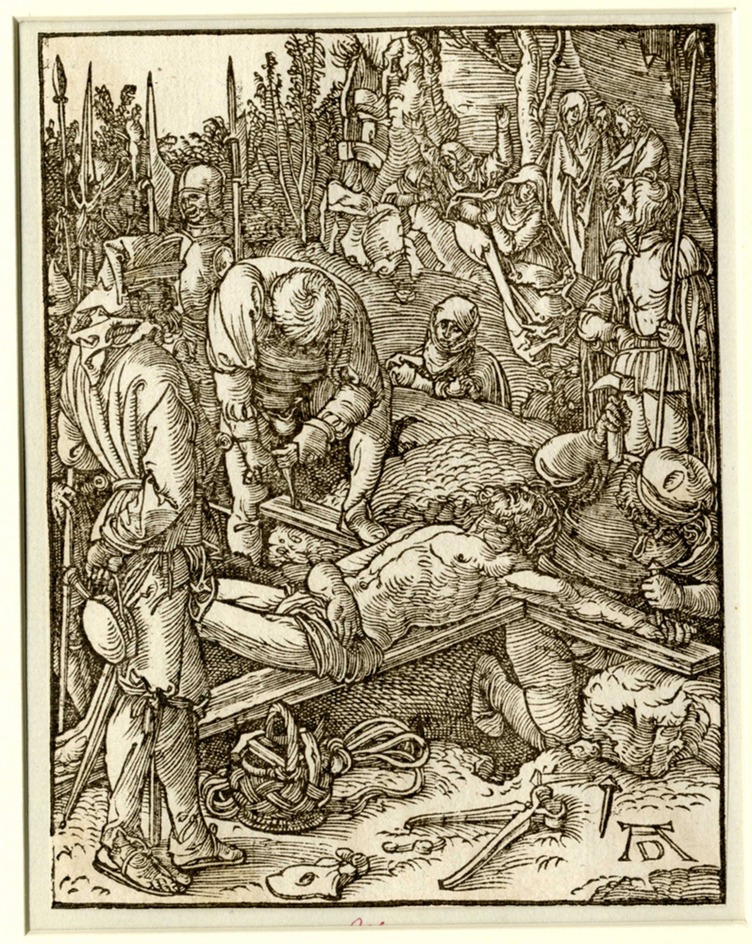 Christ nailed to the cross, copy