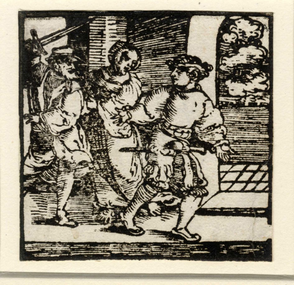 Ginevra confessing Ambrogiulo's fraud to her husband