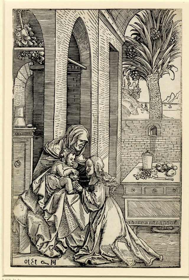 Saint Anne with the Virgin, and the Infant Christ