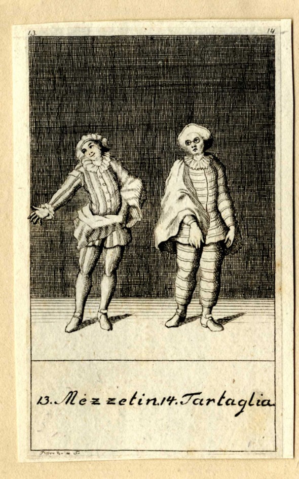 Mezzetin and Tartaglia