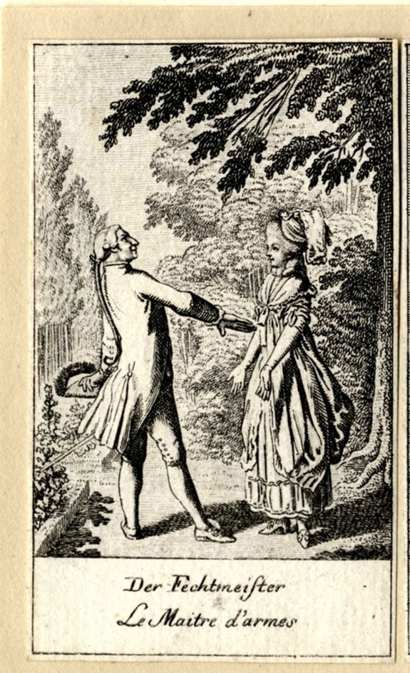 The fencing master