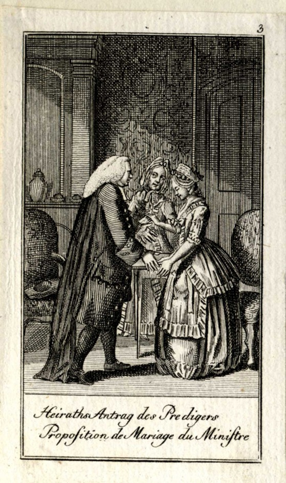 Marriage proposal of the minister
