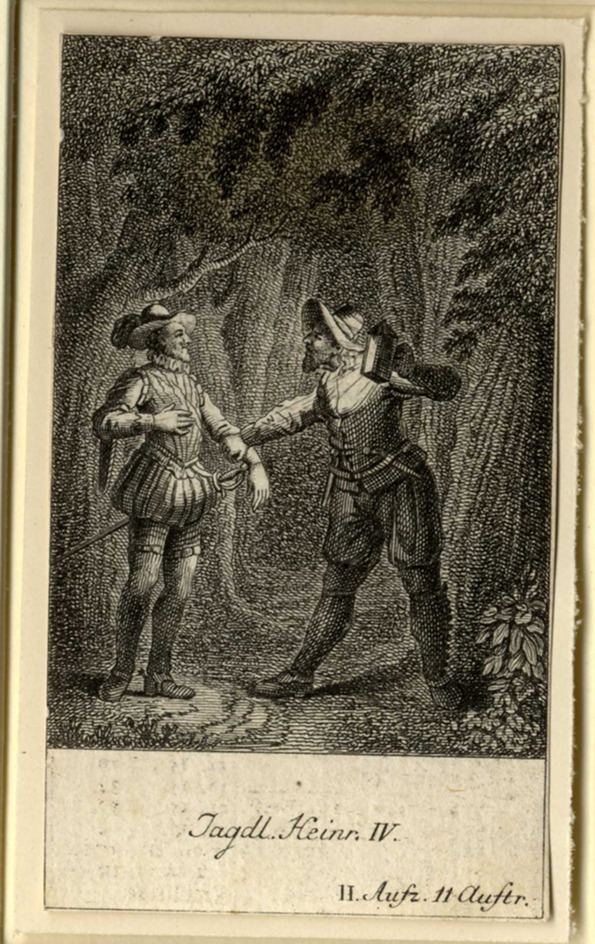 Gadshill asking to borrow the carrier's lantern