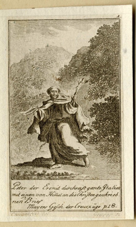 Peter the Hermit travelling through Italy, copy