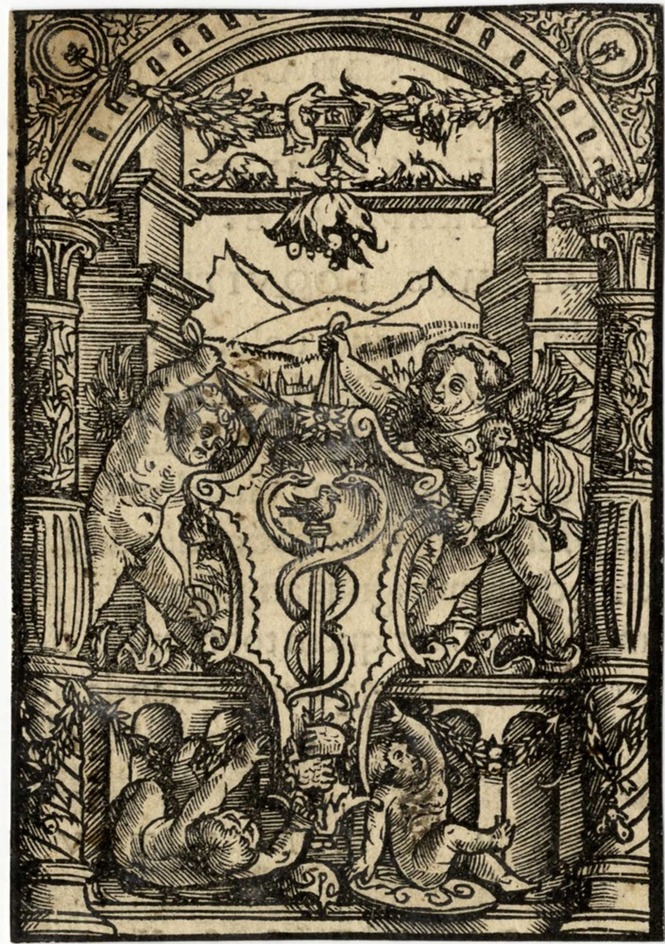 Printer's mark of Johann Froben