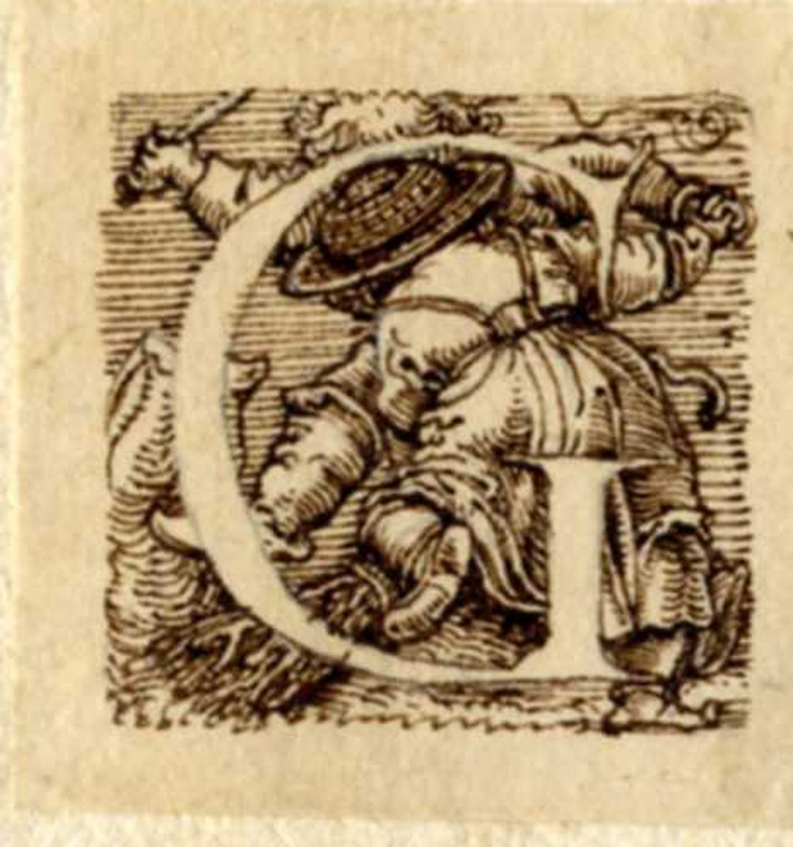 Initial alphabet letter G
