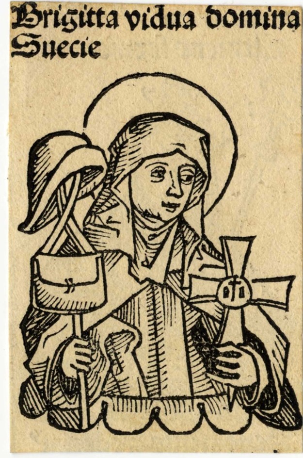 Recto: Saint Bridget
Verso: Pope Clemens VI