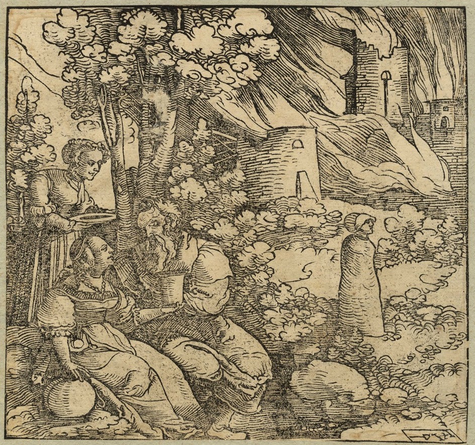 Loth and his daughters