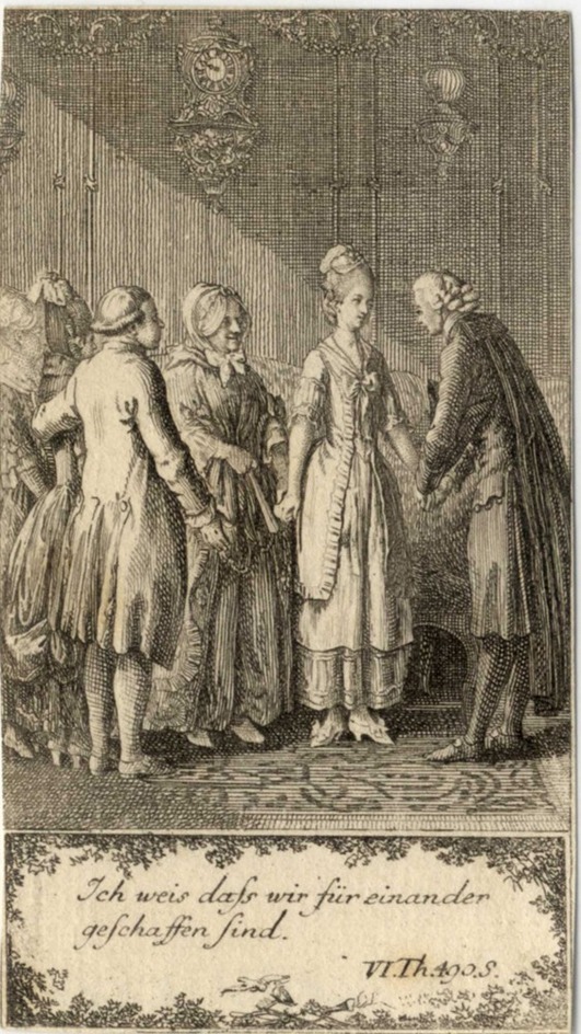 Plate 12: Pastor Gros with Julchen's mother