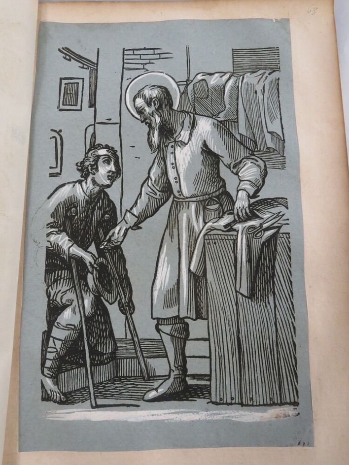 St Homobonus, or St Hommebon