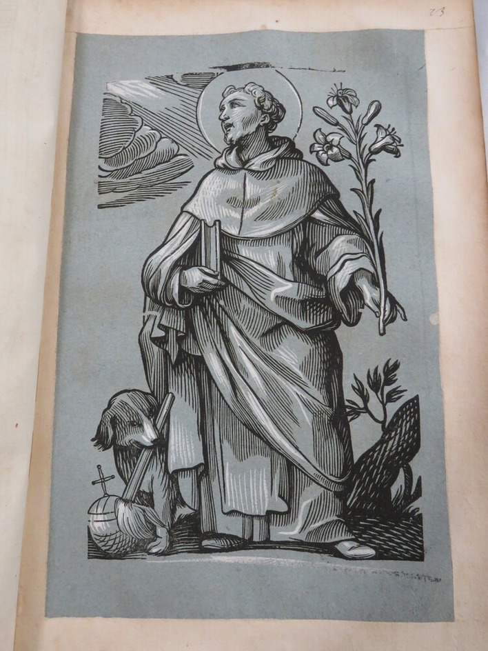 St Dominic, commonly known as Dominic de Guzmán and Domingo Félix de Guzmán