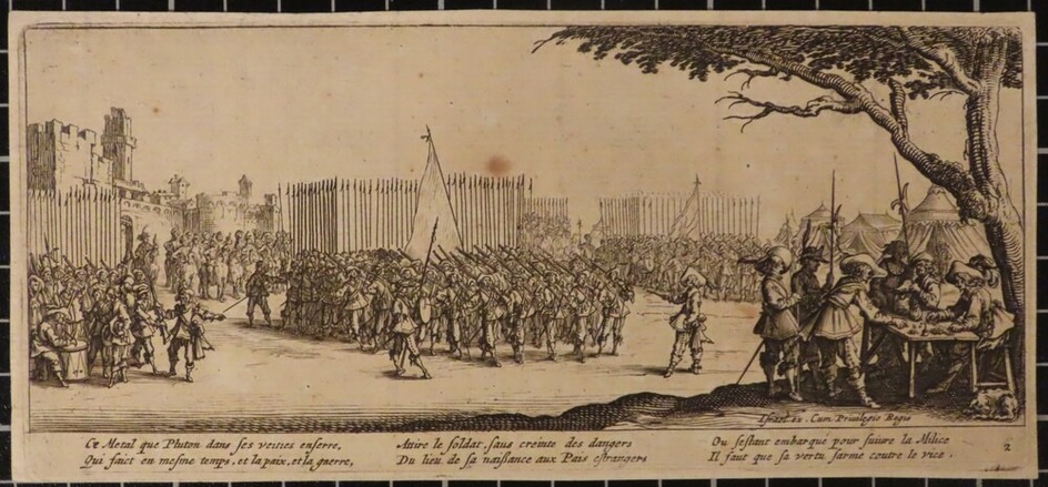 L'Enrôlement des troupes (published)